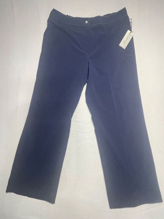 Zenergy by Chico's Pants - Chico’s Zenergy Navy Wide Leg Pull-On Pants Size 3 / XL NWT Stretch